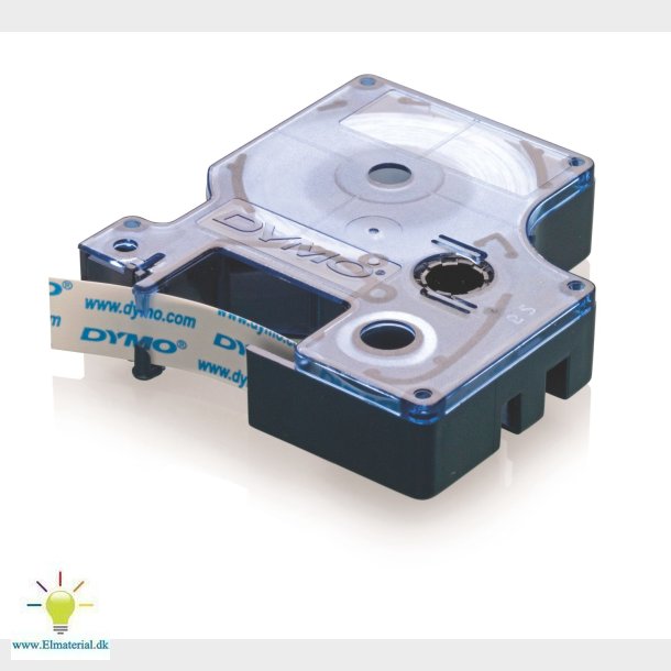 D1 Tape 9Mm Sort/Hvid Label