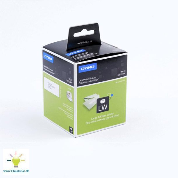Dymo Lw Label Papir 36X89Mm