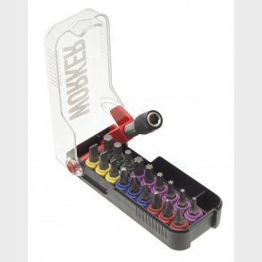 W- Bitset 19 delar - Färgkod