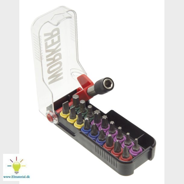 W- Bitsst 19 Dele - Farvekode