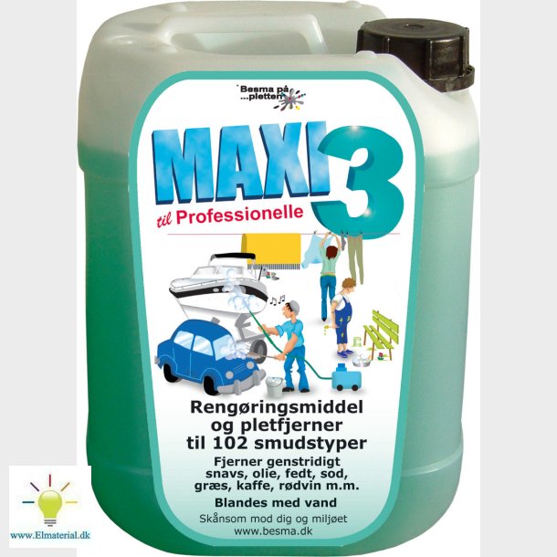 Maxi 3 Rengringsmiddel 5 L