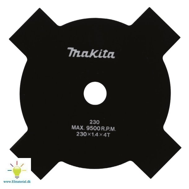 4-Tandsklinge 230/25,4Mm