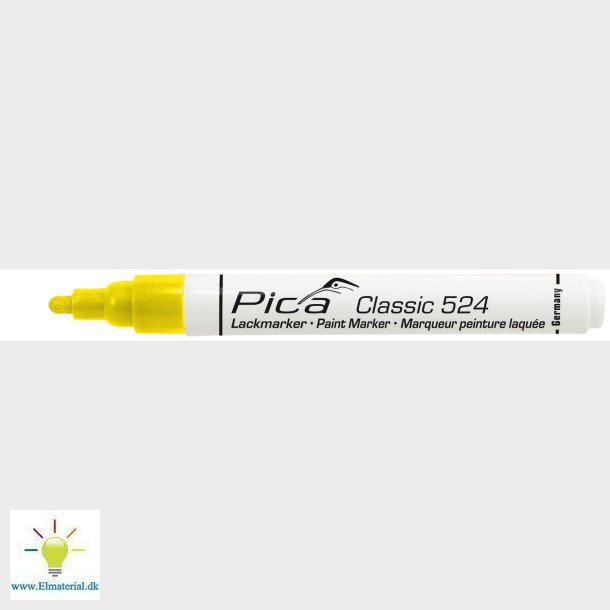 Dva Lackmarker Tusch Gul