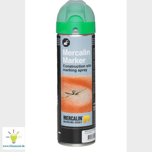 Mrkespray Flour. Grn 500Ml