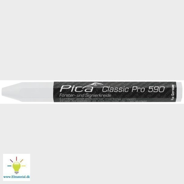 M&auml;rke krita Vit 12 st