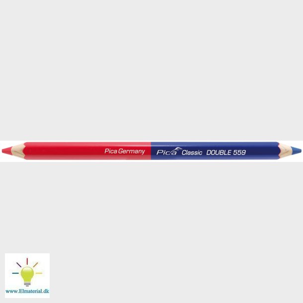 Dobbelt Blyant Pica Rd/Bl