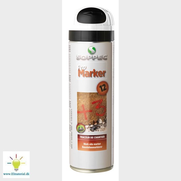 Mrkespray Soppec Hvid 500Ml