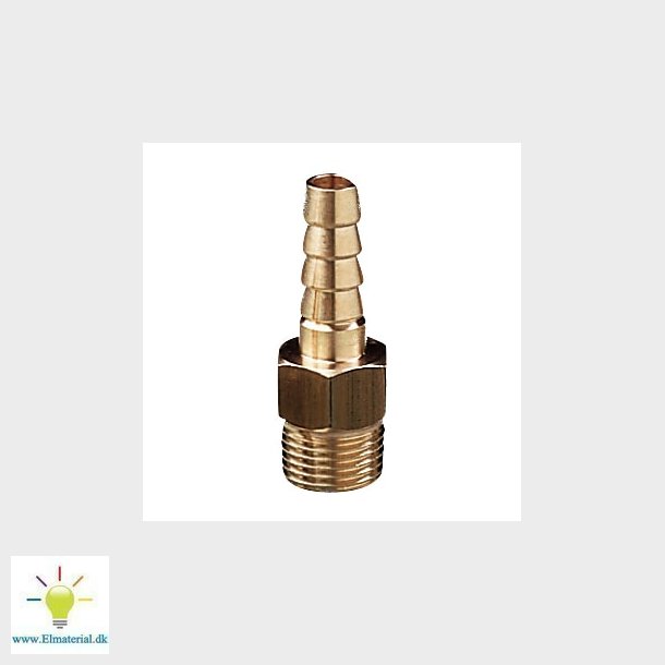 Slangespids Lavtryk 1/2"Nippel