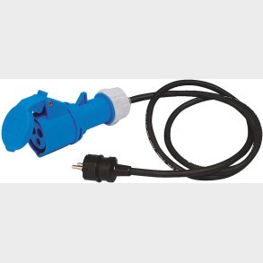 Adapterkabel Cee + Dk Plug 2M
