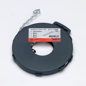 Patentband 17X0,8 Varmgalvaniserad.25M