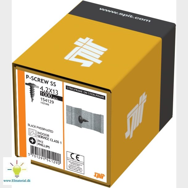 Profil Skrue 4,2X13 F/0,6Mm