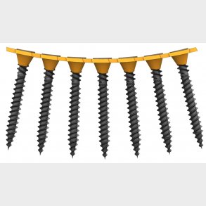 Gipsskiva.Screw Blackf 3,9X32 Tejp