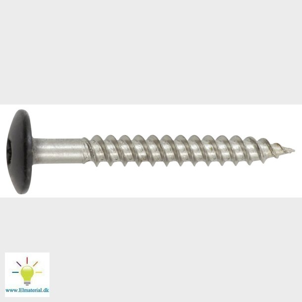 Facadeskrue A2 4,5X40 Sort