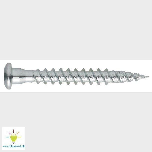 Beslagskrue, Elzink Tx 5,0X25