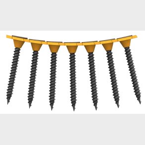 Gipsskiva.Screw Blackf 3,5X25 Tejp