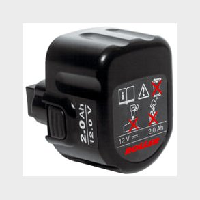 Rullbatteri 12V 2,0Ah