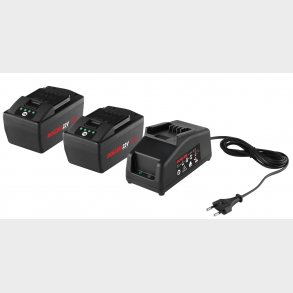 Batteri 2X21,6V / 5,0Ah & Laddare