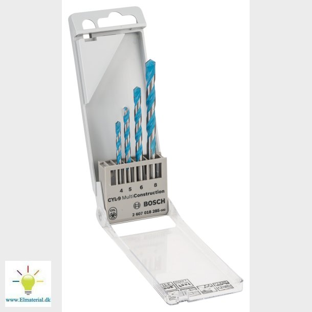 Universalborst, 4, 5, 6 &amp; 8Mm