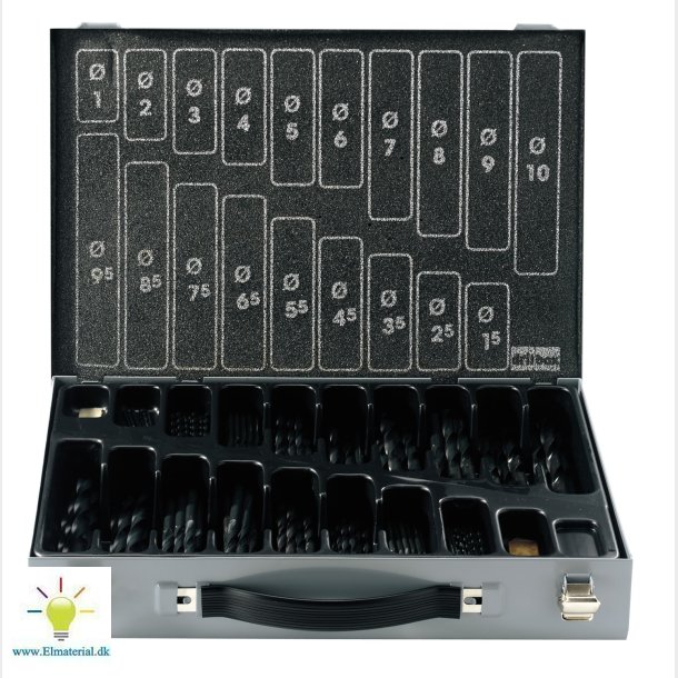 Bor Kuffert Hss 1-10Mm.170Stk