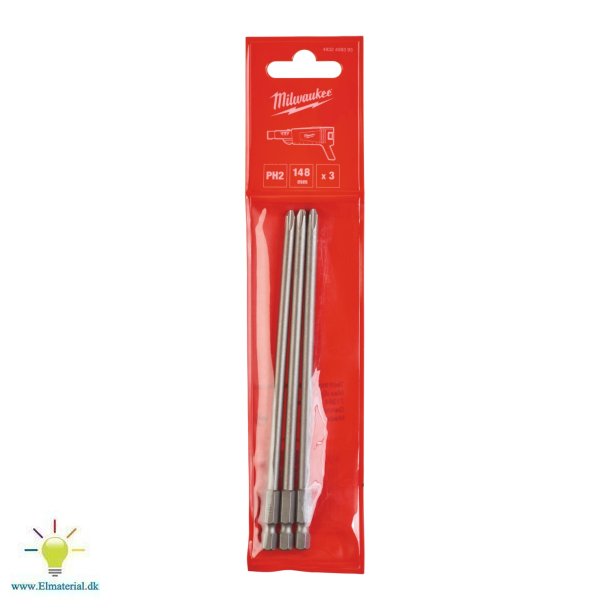 Bits Ph2 148Mm 3Pak F/ Gips