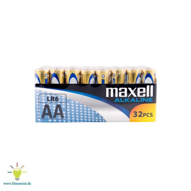 Batteri Maxell Aa/Lr6 32Stk