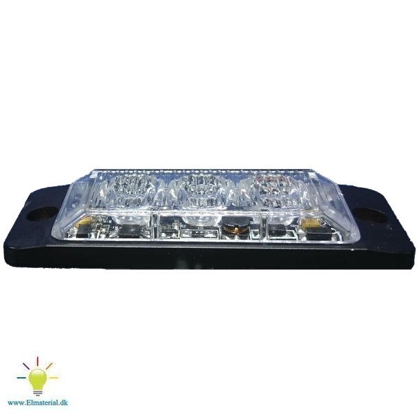 Led blixtlampa 3X3W 12 / 24V
