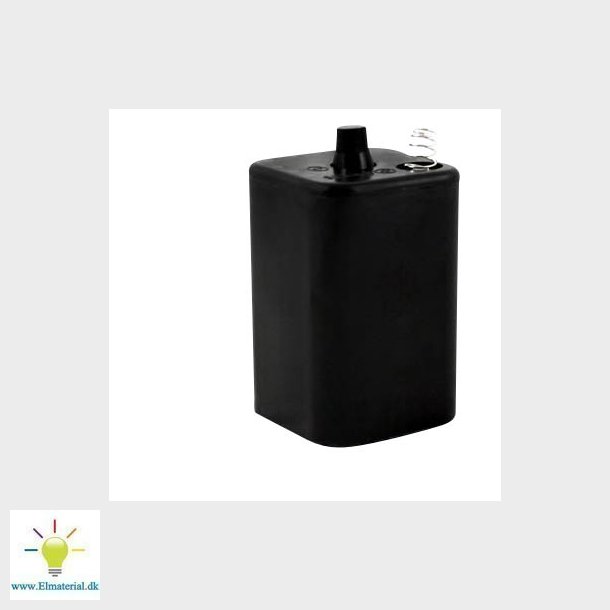 Batteri 4R25 Med Fjeder 6V