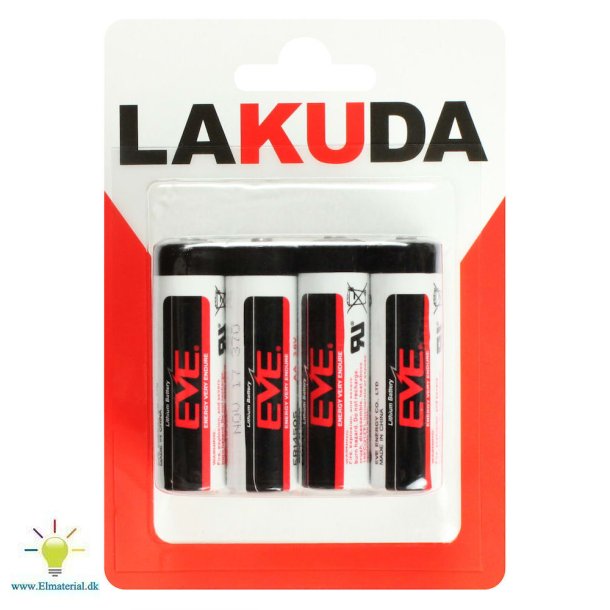 Batteri Eve Er14505 Aa 8 Stk