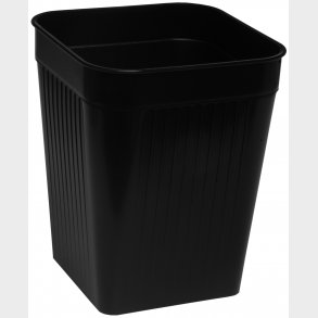 Papperskorgen 14 Ltr. Svart