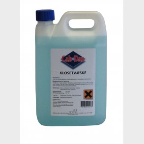 Sanitets-/toalettvätska 2,5Ltr