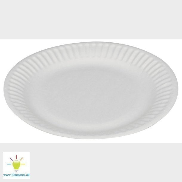 Tallerken Pap 15Cm 100 Stk