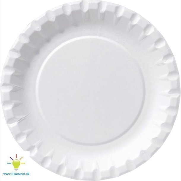 Tallerken Pap 15Cm 100 Stk