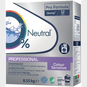 Neutralt tvättpulver