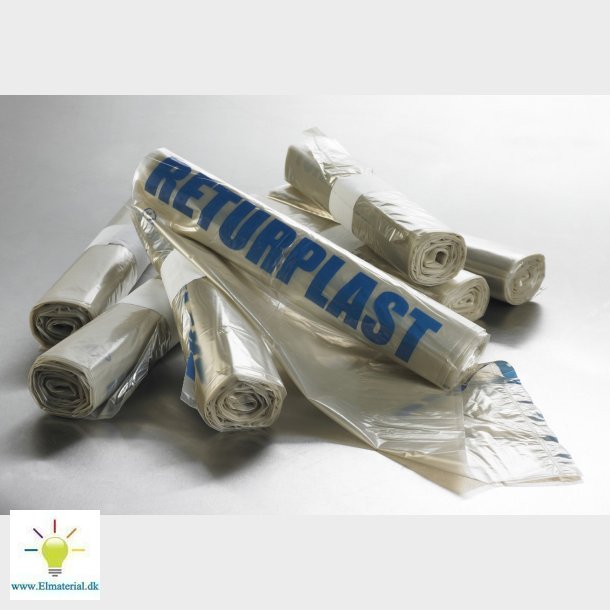 Affaldssk Returplast 10Stk