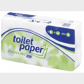 Toiletpapir 2-Lags (Ruller ikke pakker)