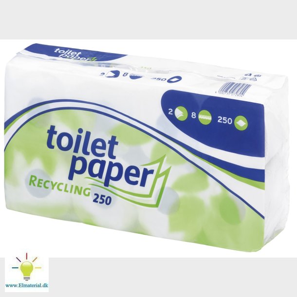 Toiletpapir 2-Lags (Ruller ikke pakker)