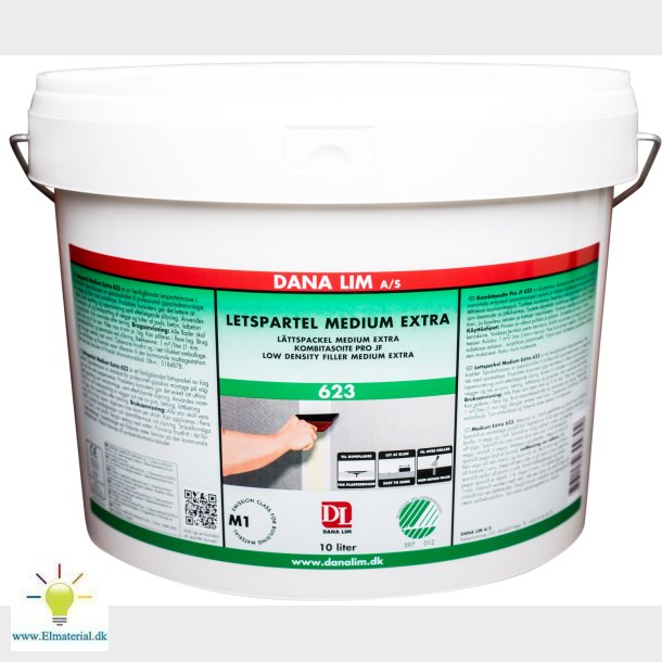 Spartelmasse Medium 623 10L