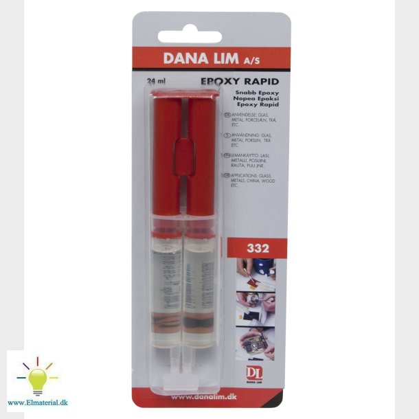 Epoxy Rapid 332, 24Ml.