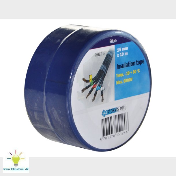 Pvc Tape 15Mm X 10M, Bl