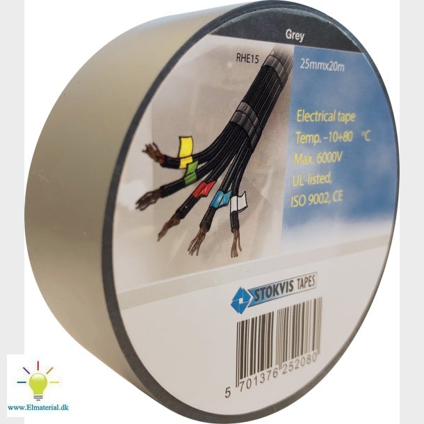 Pvc Tape 25Mm X 20M, Gr