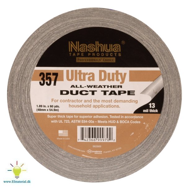 Canvas Tejp Svart 48Mmx55M