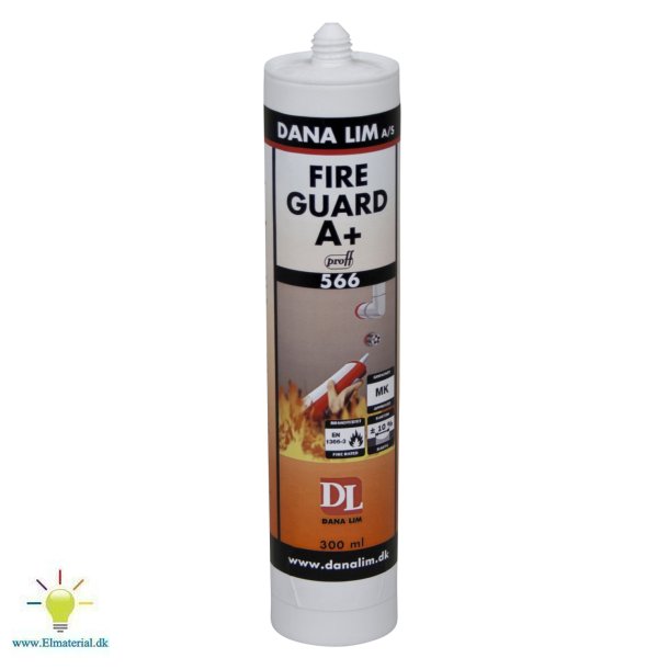 Brandfuge A+ 566 Hvid 300Ml