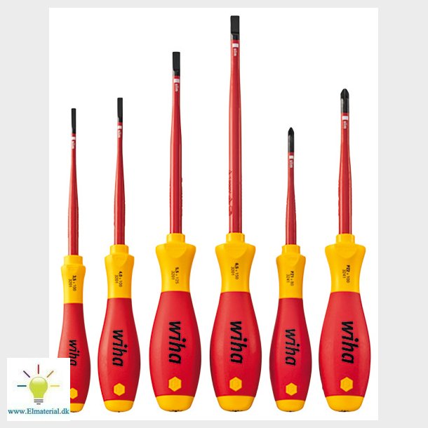 Skruetrkkerst 1000V 6Stk