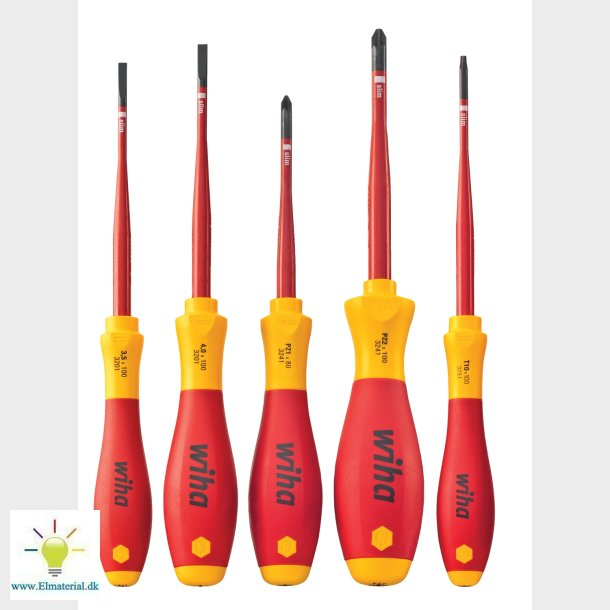 Skruetrkkerst 1000V 5Stk