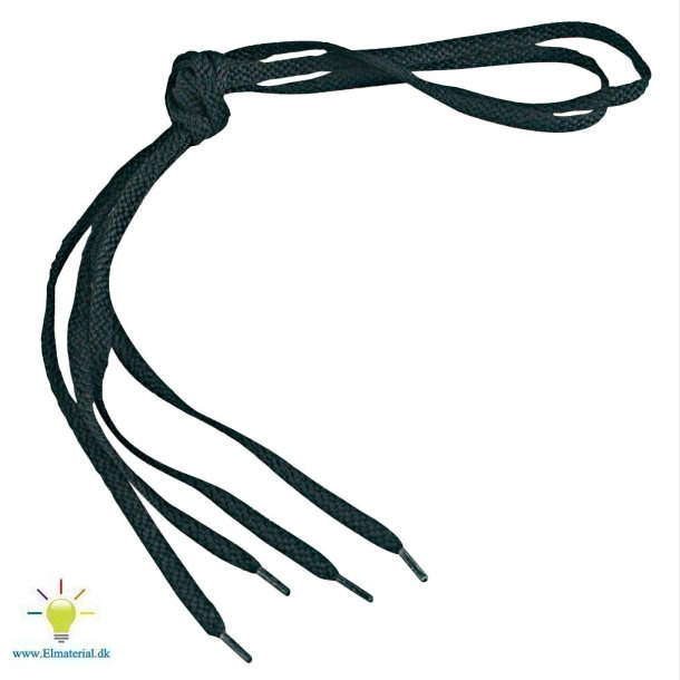 Snrebnd Rundt.Sort/Gr 110Cm