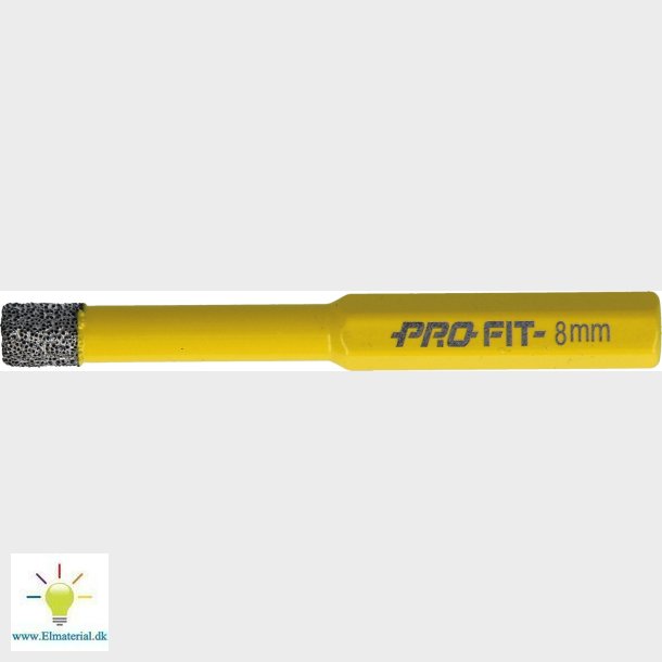 Diamantbor 8Mm X 8Mm Skaft