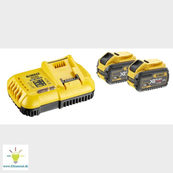 54V/18V Batteri-St + Lader