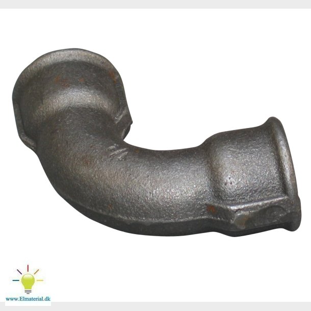 3/4" Sort Bjn. 90G. Mf.Mf.