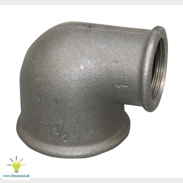 1"X3/4" Sort Vink.90G. Mf.Mf.