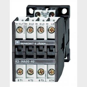 Kontaktor K3 22A 4P 230V